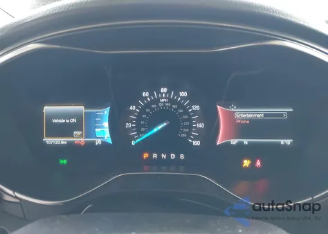 2017 Ford Fusion Se из США, поврежденный, VIN 3FA6P0HD2HR270782